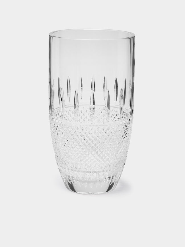 Waterford - Irish Cut Crystal Lace Vase - Clear - ABASK - 