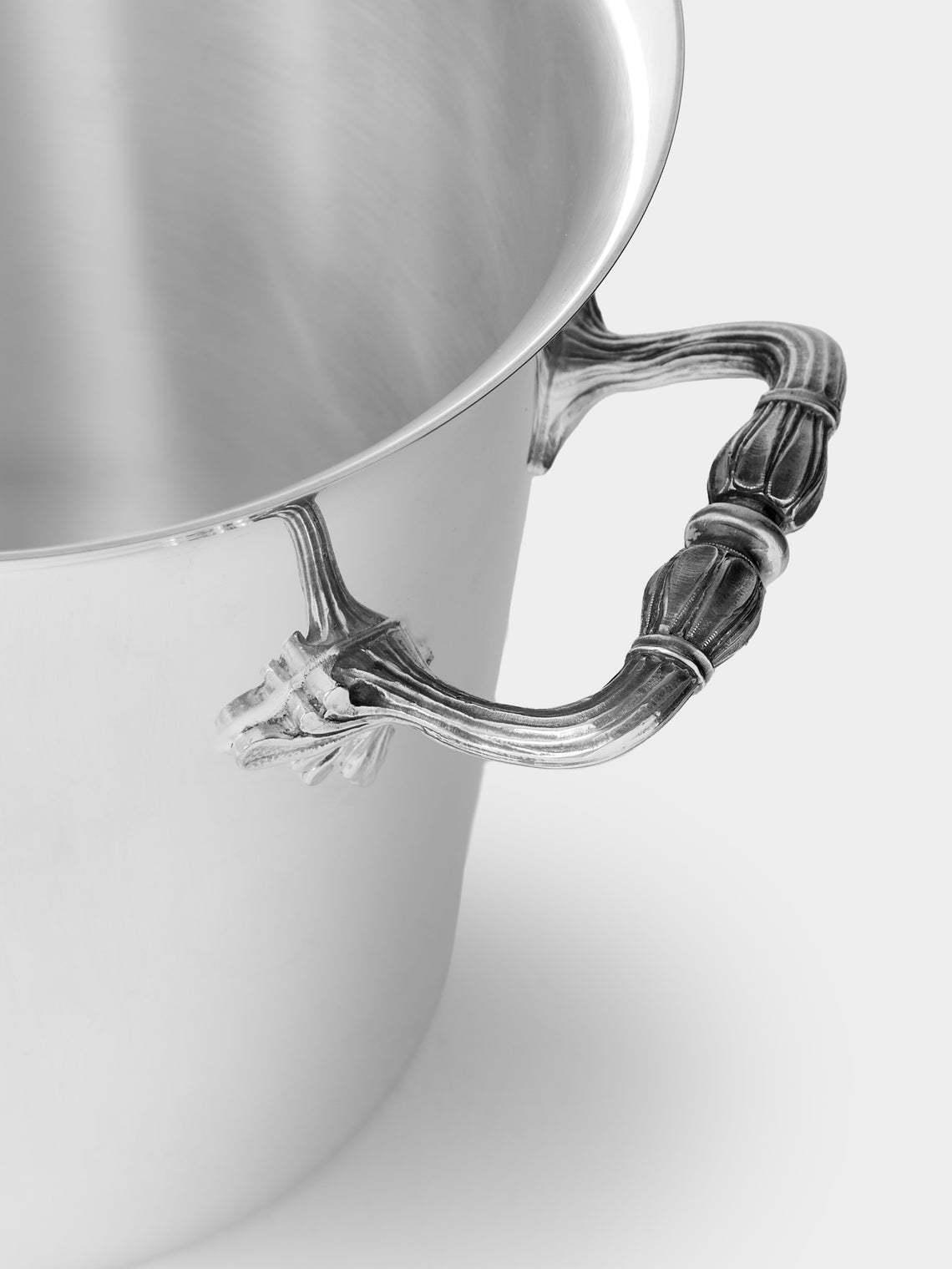 Antique and Vintage - Mid-Century Silver-Plated Champagne Bucket - Silver - ABASK