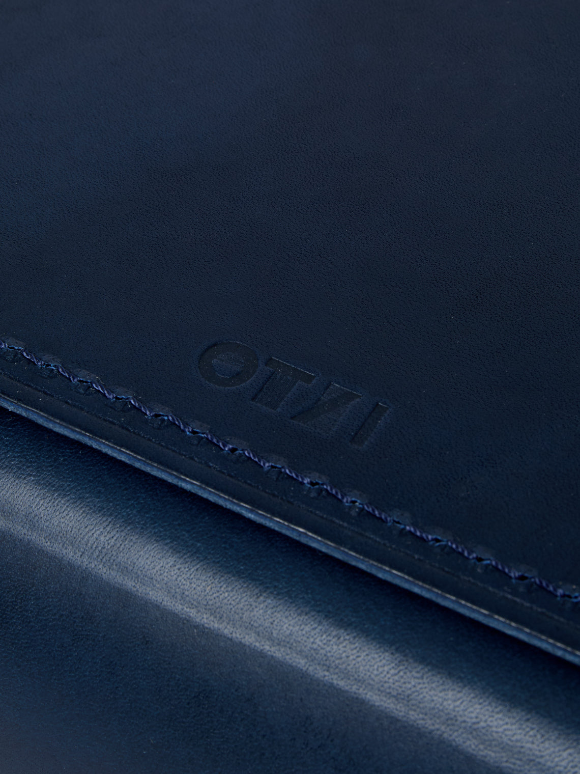 Otzi Studio - Assembly Leather Valet Tray (10in/26cm) - Blue - ABASK