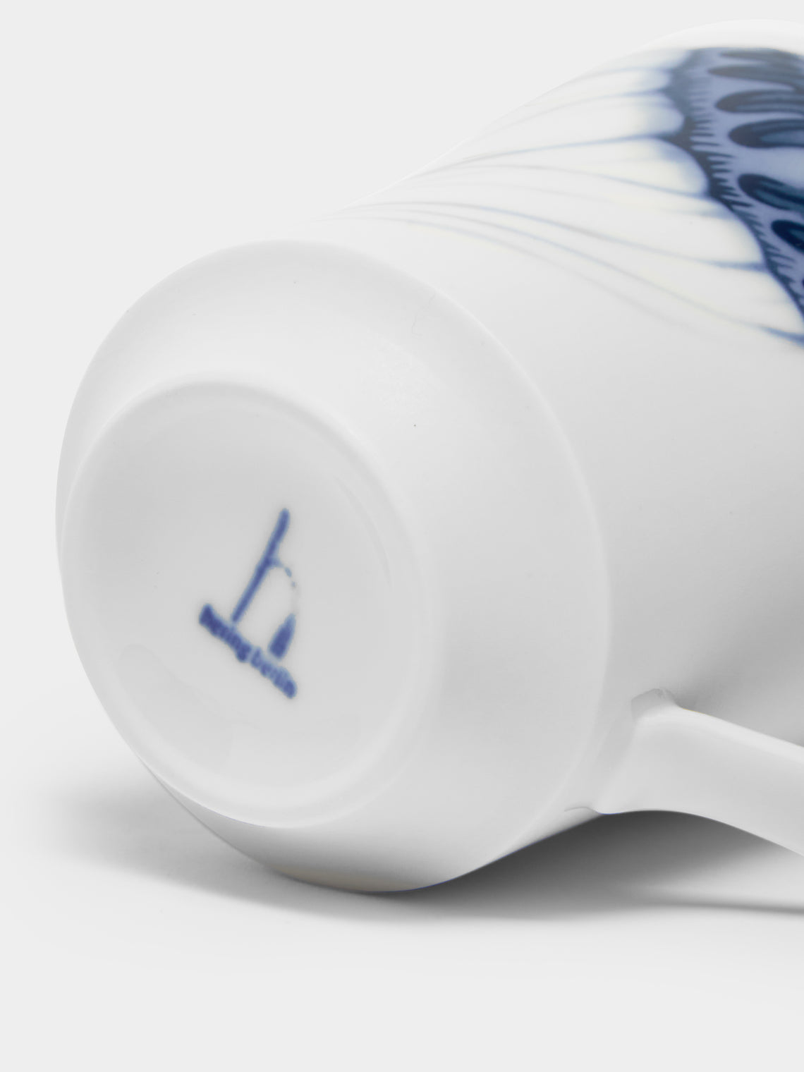 Hering Berlin - Ocean Porcelain Mugs (Set of 2) - White - ABASK