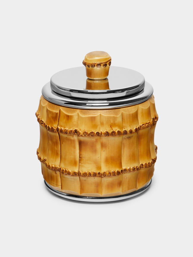 Lorenzi Milano - Bamboo Lidded Jar -  - ABASK - 