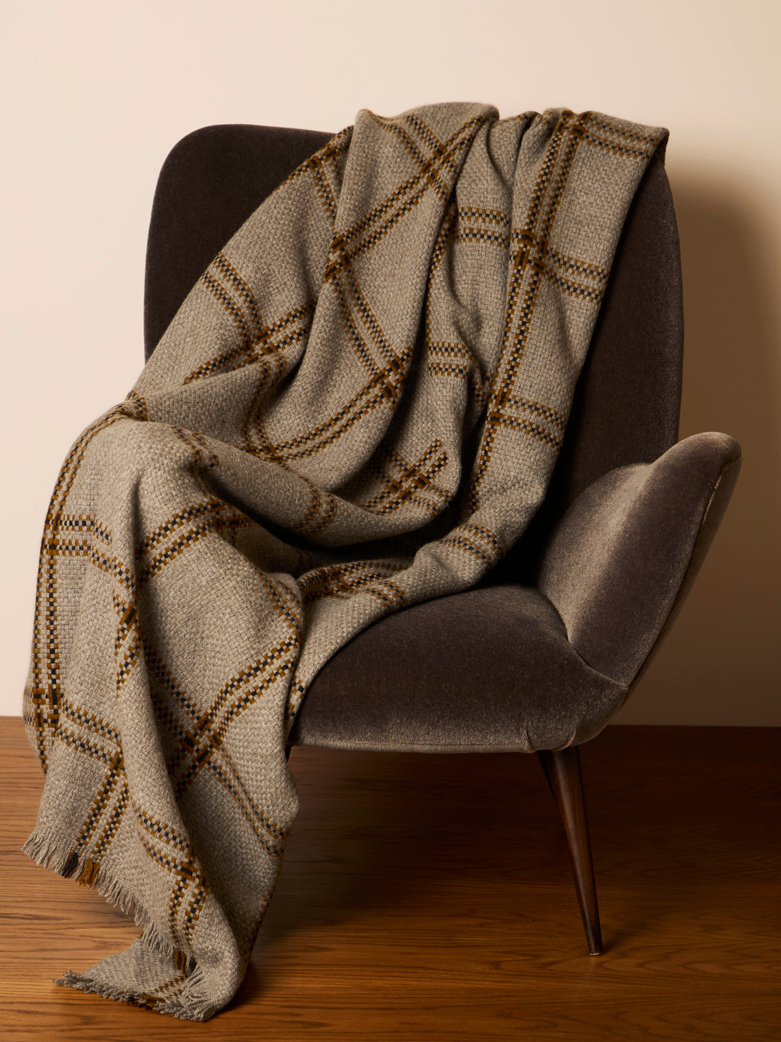 Denis Colomb - Sutai Yak Blanket (83in/2.1m) - Gray - ABASK