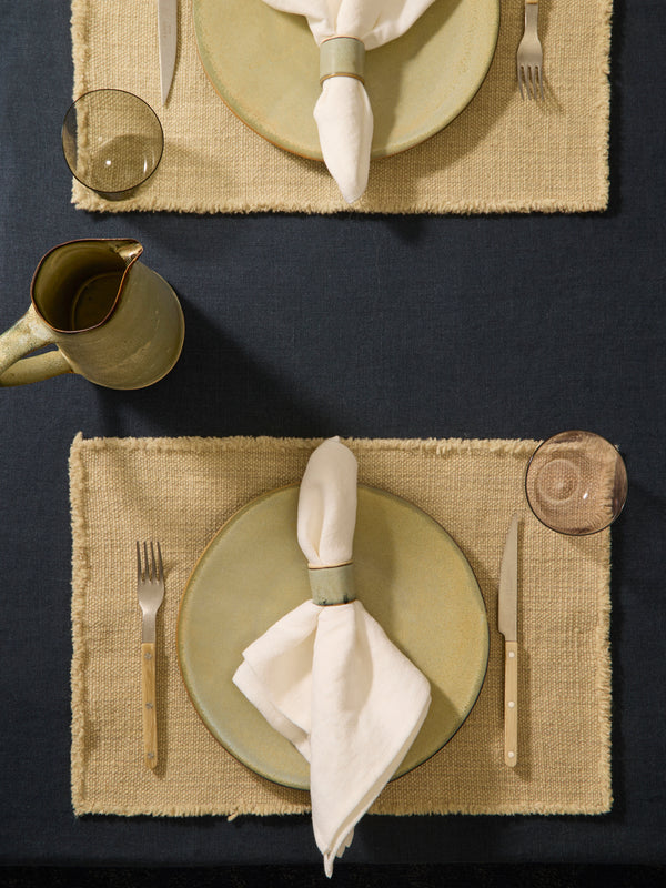 Libeco - Jasper Belgian Linen Placemats (Set of 4) -  - ABASK