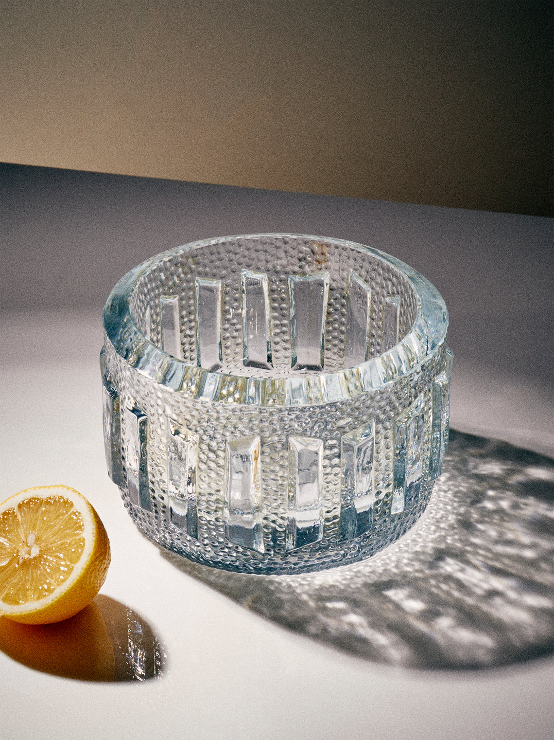 Antique and Vintage - 1970s Murano Glass Bowl - Clear - ABASK