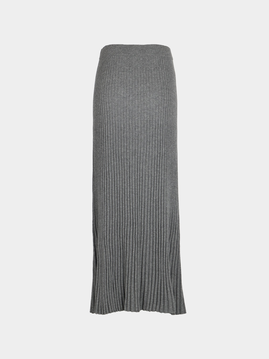 Arch4 - Isla Baby Goat Cashmere Long Skirt | Size: S - Gray - ABASK