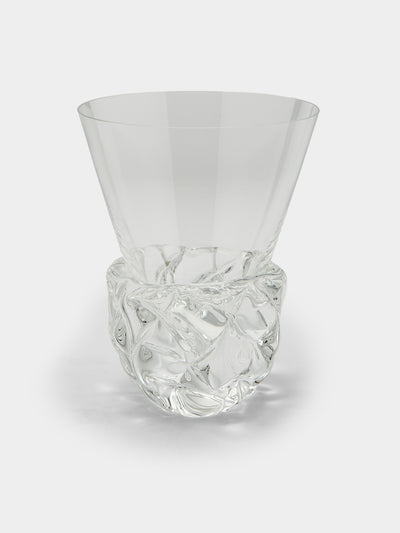 NasonMoretti - Archive Revival 1965 Hand-Blown Murano Glass Tumblers (Set of 2) - Clear - ABASK- 