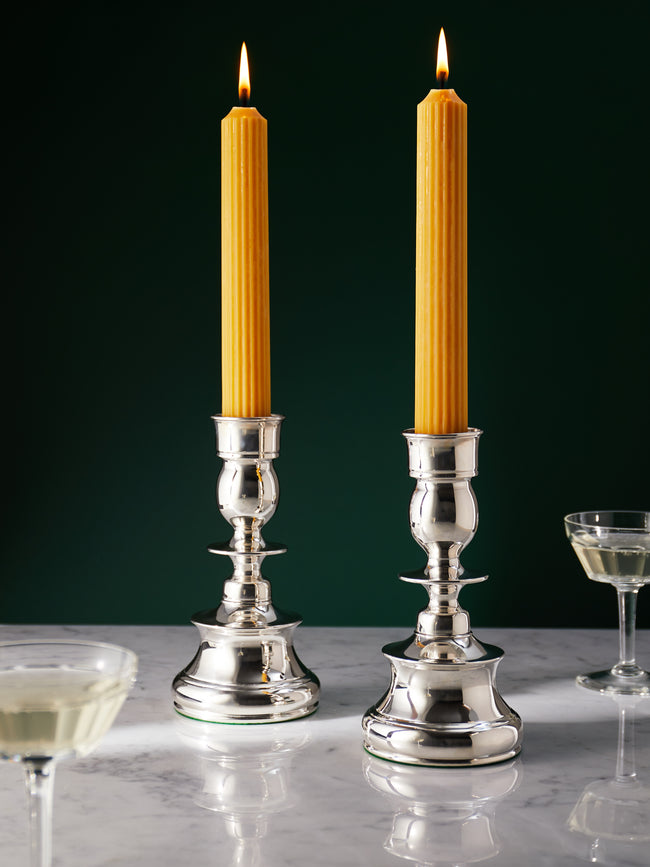 Antique and Vintage - 1930s Sterling Silver Candlesticks (Set of 2) -  - ABASK
