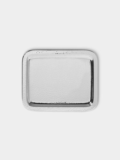 Robbe & Berking - Martelé Silver-Plated Tray (8in/21cm) - Silver - ABASK - 