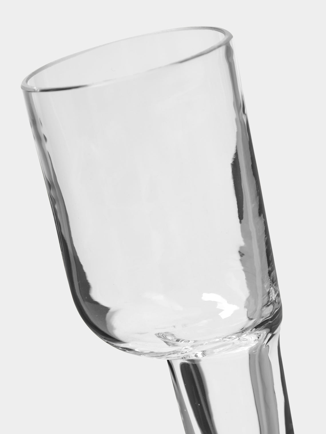 Carlo Moretti - Asymmetric Hand-Blown Murano Liqueur Glass - ABASK