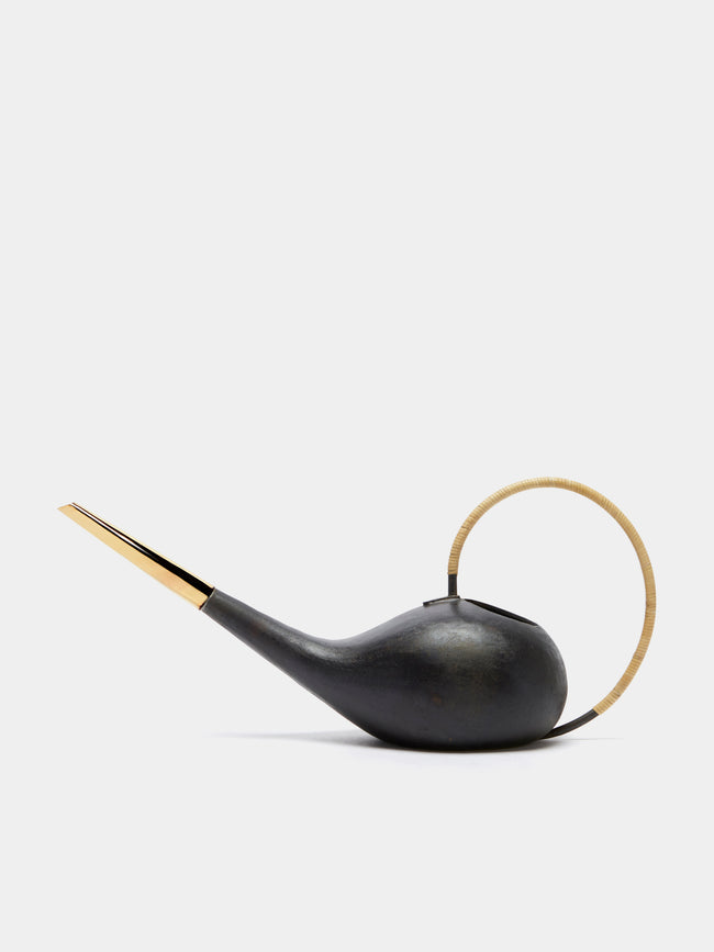 Carl Auböck - Brass, Iron and Cane Watering Can - Black - ABASK - 