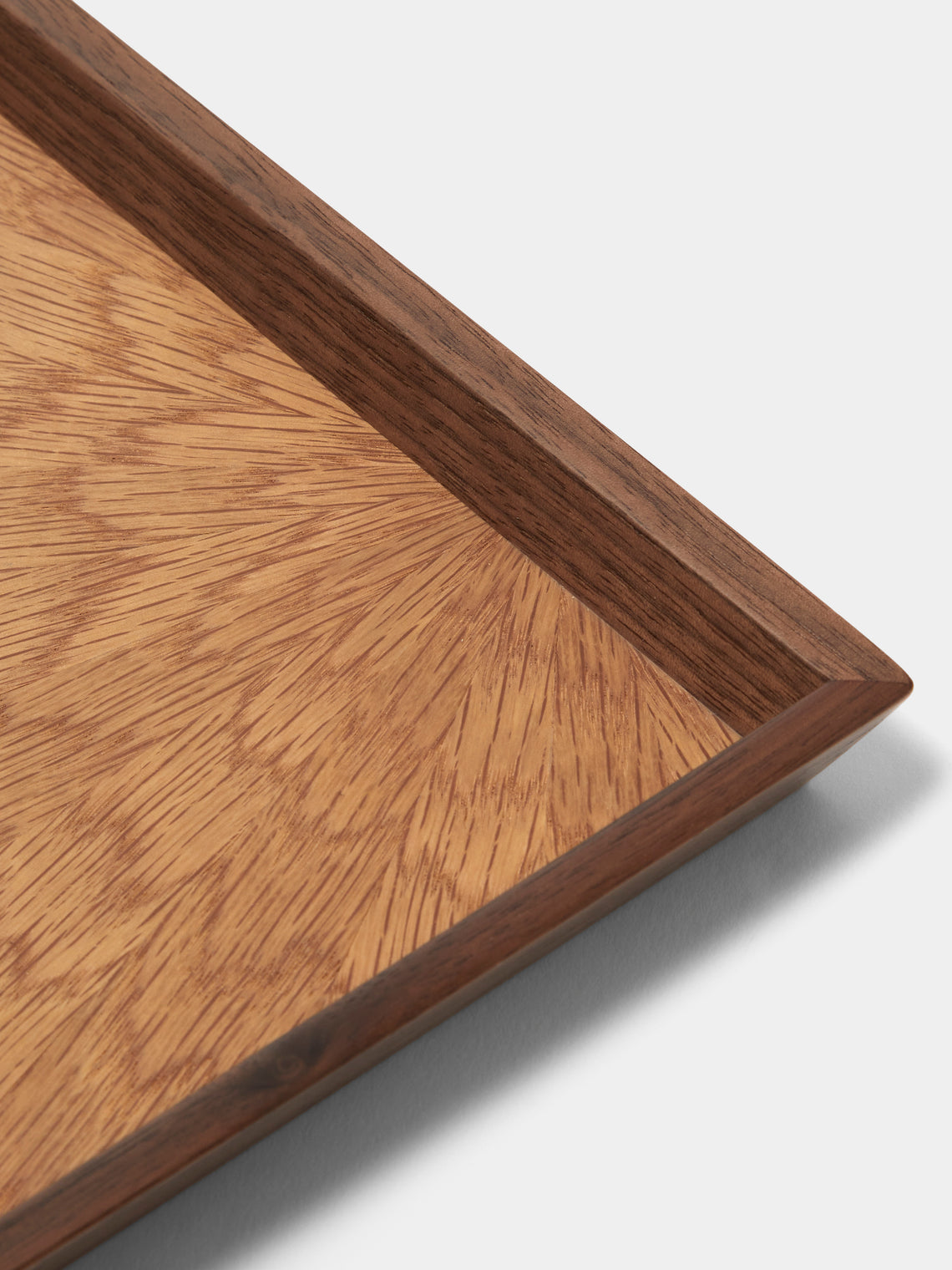 Mori Kougei - Poke Oak Cutlery Tray (10.5in/26.5cm) - Brown - ABASK