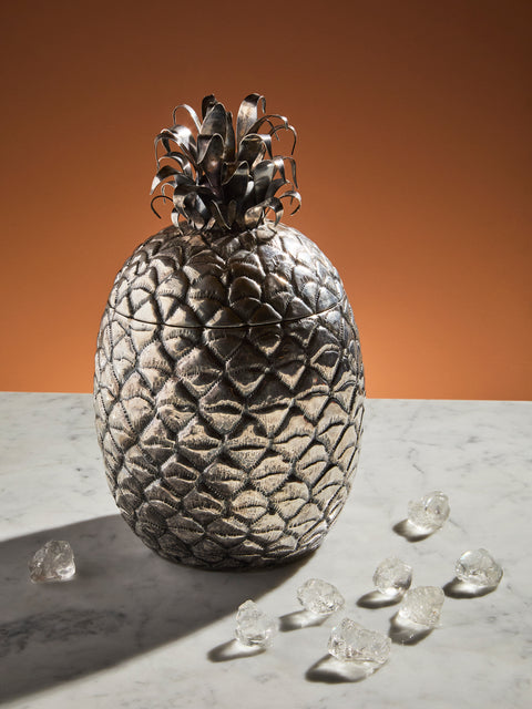 Antique and Vintage - 1965 Mauro Manetti Sterling Silver Ice Bucket - Silver - ABASK