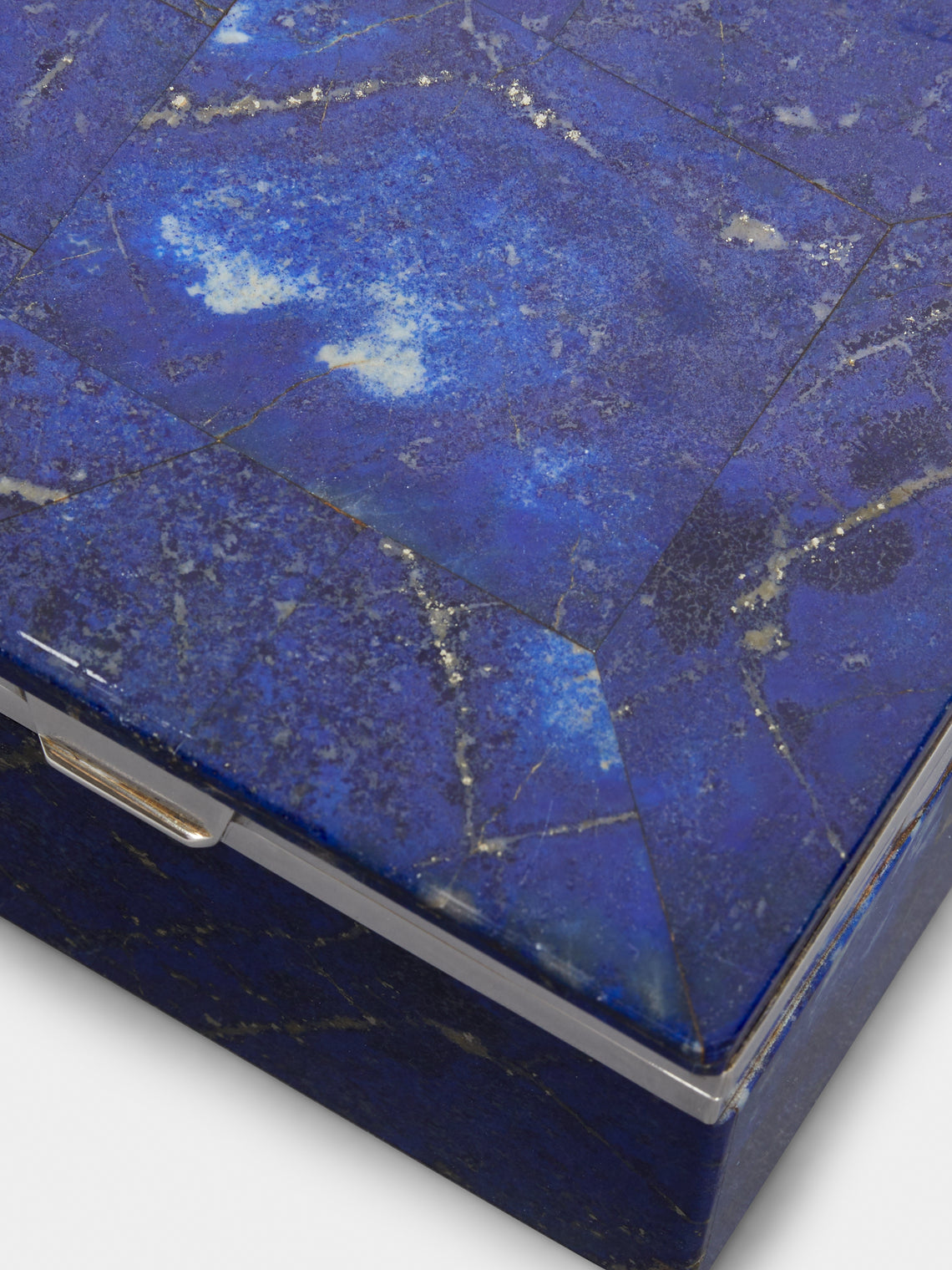 Antique and Vintage - Mid-Century Lapis Lazuli Box -  - ABASK