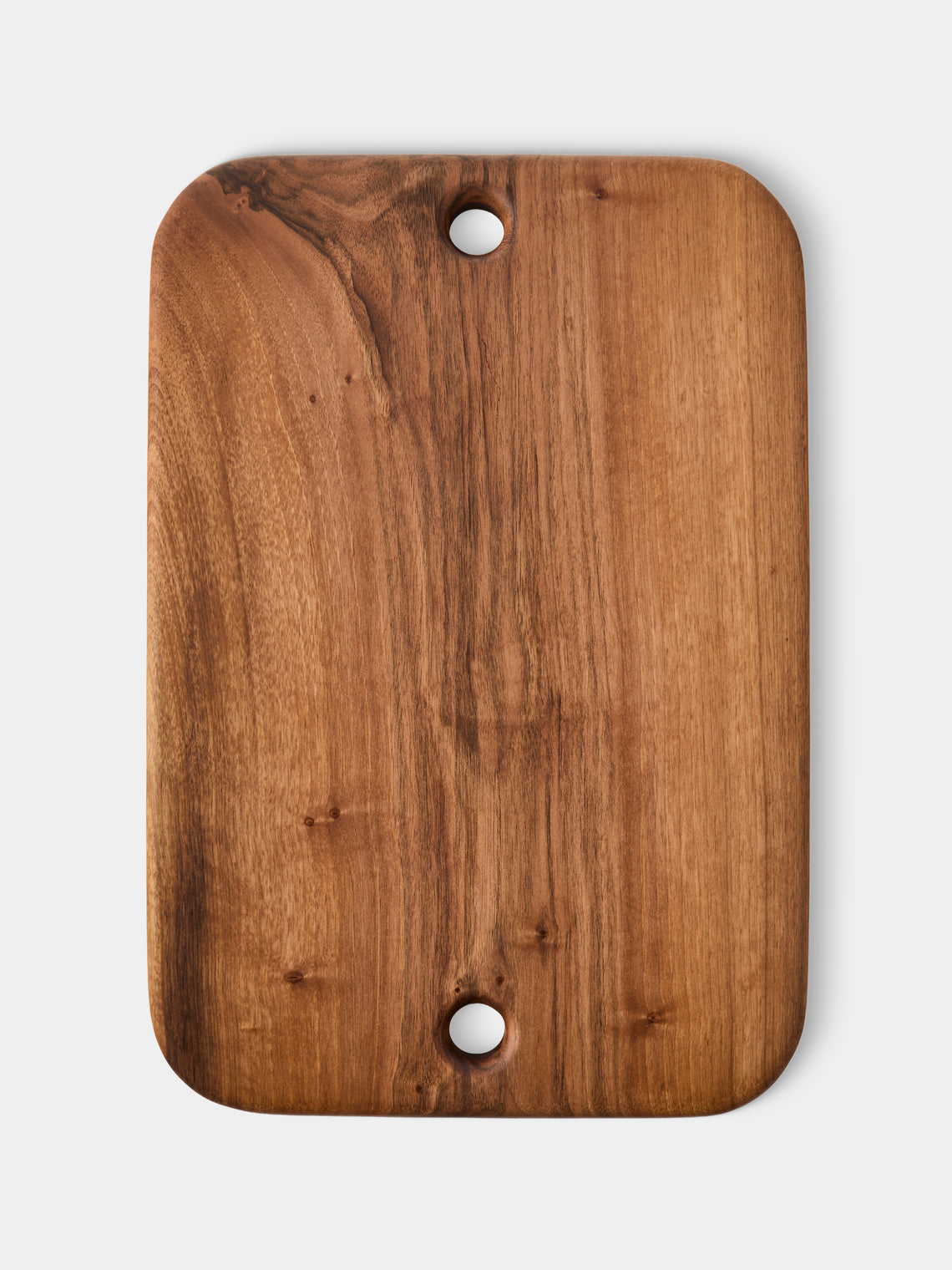 Lucas Castex - Hand-Carved Double-Faced Walnut Serving Board - Dark Brown - ABASK