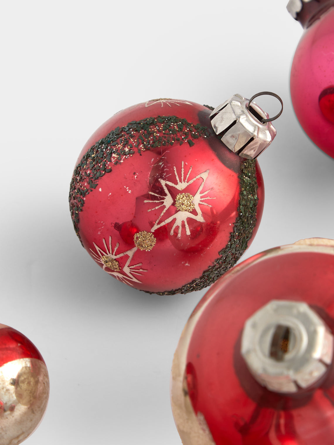Antique and Vintage - Early 20th-Century Glass Baubles (Set of 9) -  - ABASK