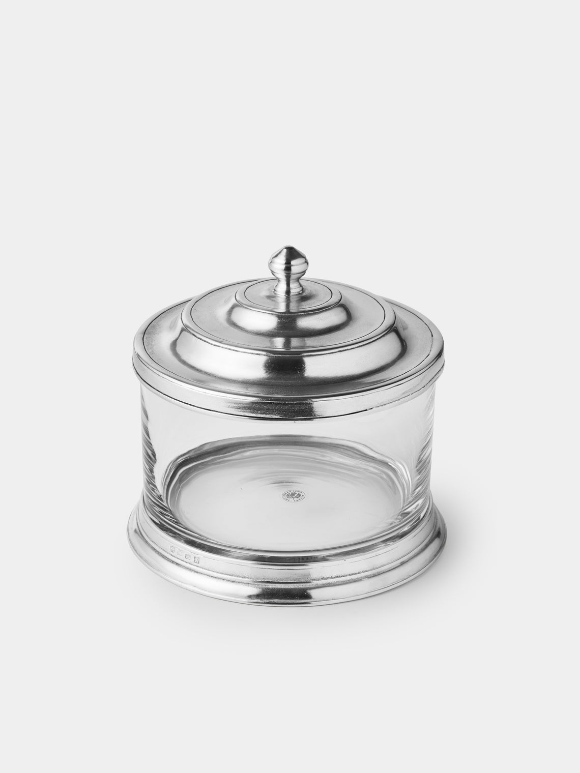 Cosi Tabellini - Bassano Pewter Biscuit Jar (118.5oz/3.5L) - Silver - ABASK