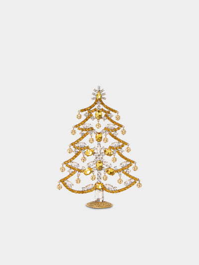 ABASK Decorations - Czech Crystal Tree - Yellow - ABASK - 