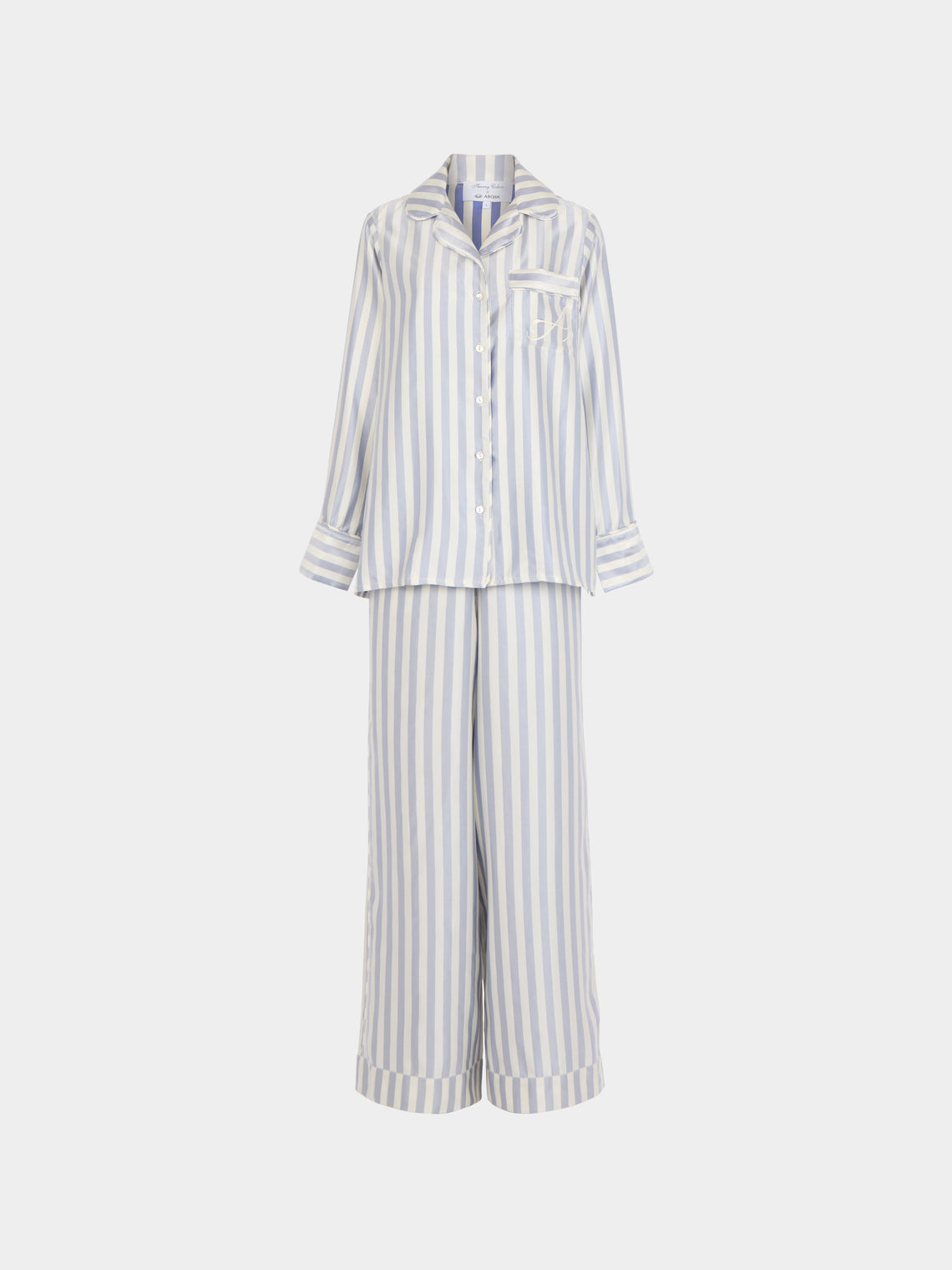 Thierry Colson - The Albertine Silk Pyjama Set | Size: M -  - ABASK - 