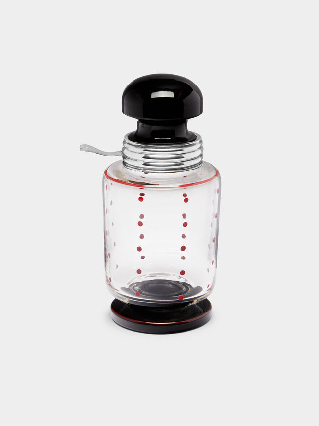 Antique and Vintage - 1930s Art Deco Glass Cocktail Shaker -  - ABASK - 