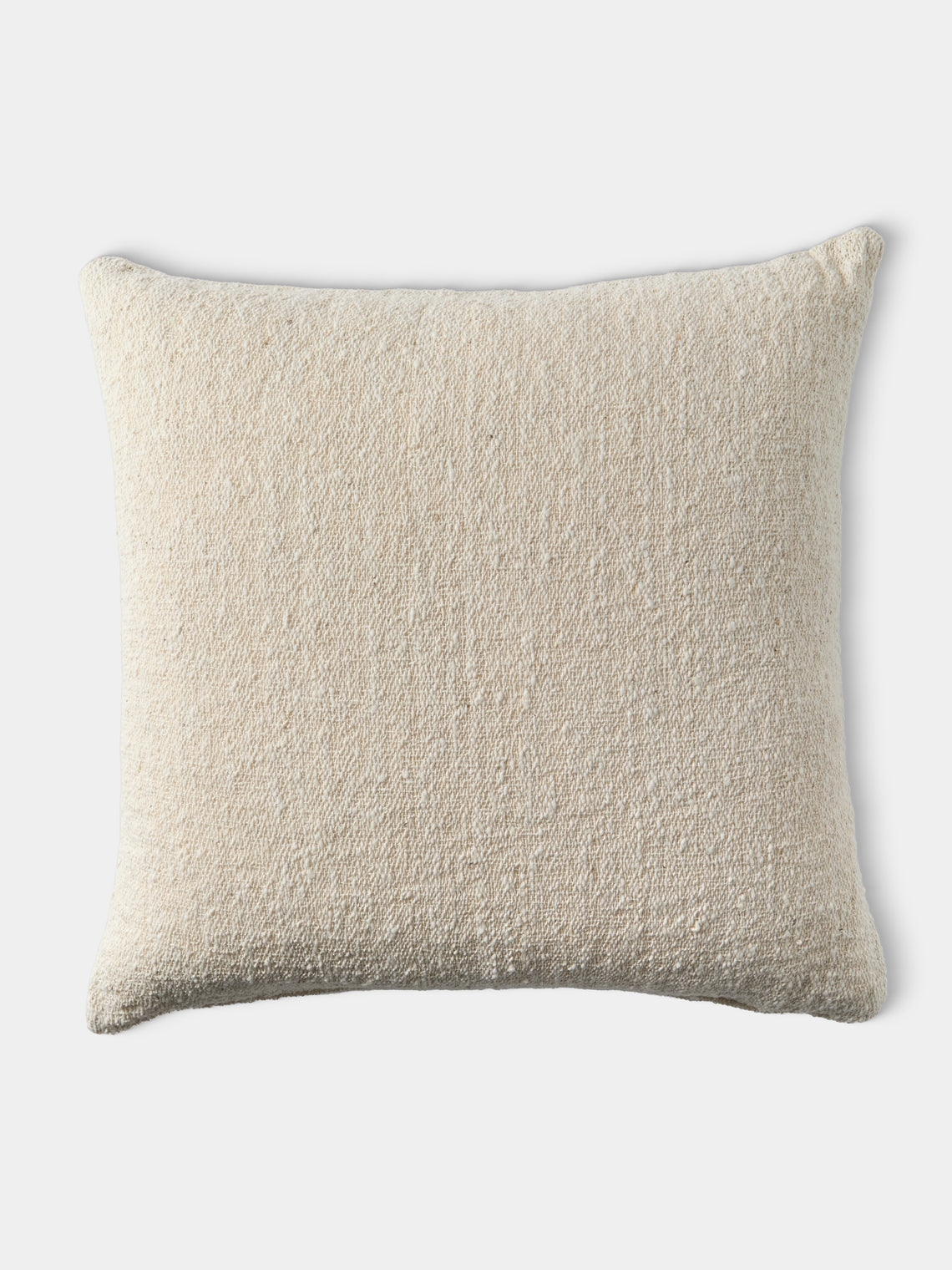 Valentina Hoyos - Cotton Cushion (23.5in/60cm) - Natural - ABASK