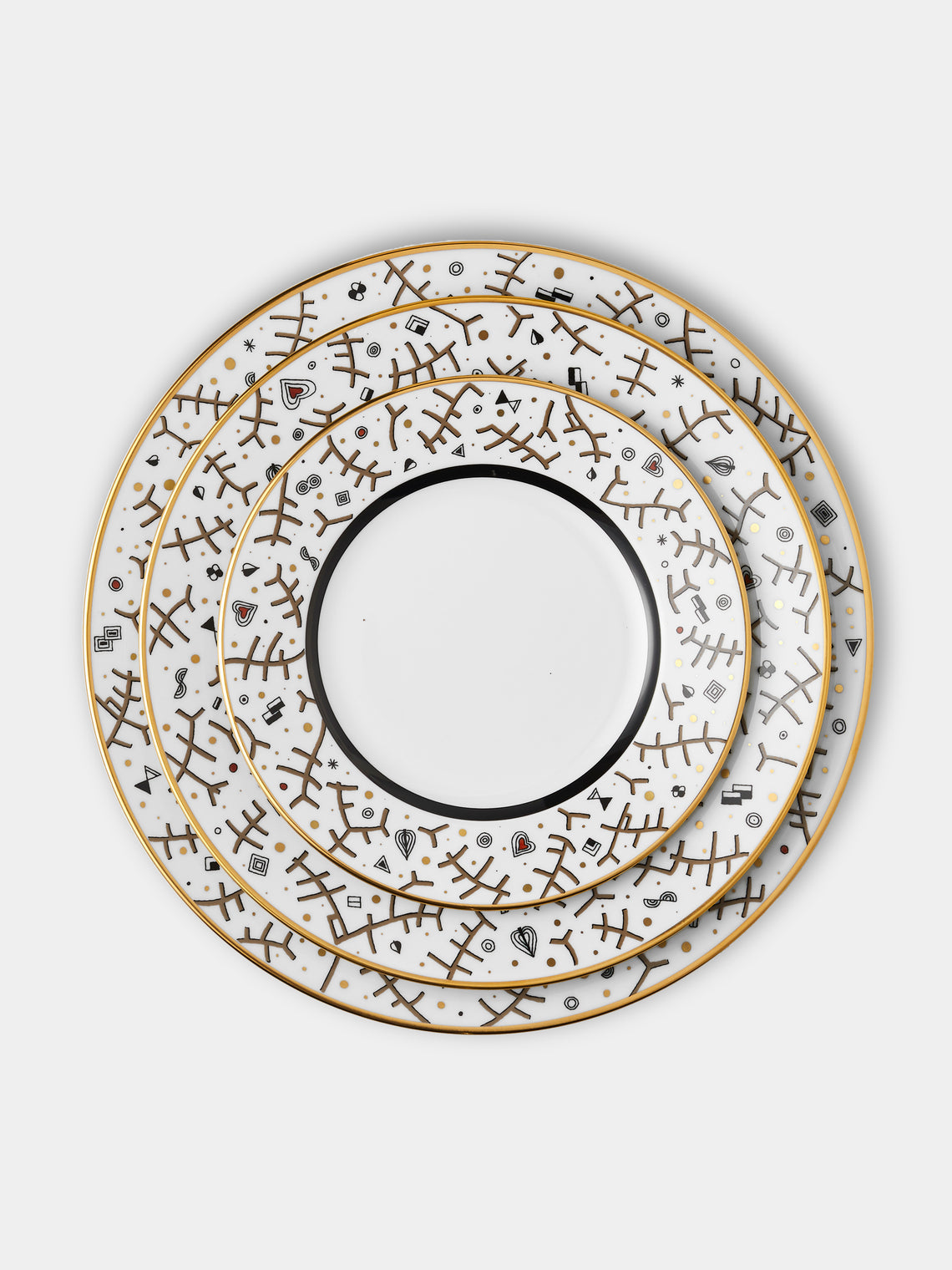 Augarten - Cabaret Hand-Painted Porcelain Collection - Grey - ABASK - 