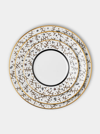 Augarten - Cabaret Hand-Painted Porcelain Collection - Grey - ABASK - 