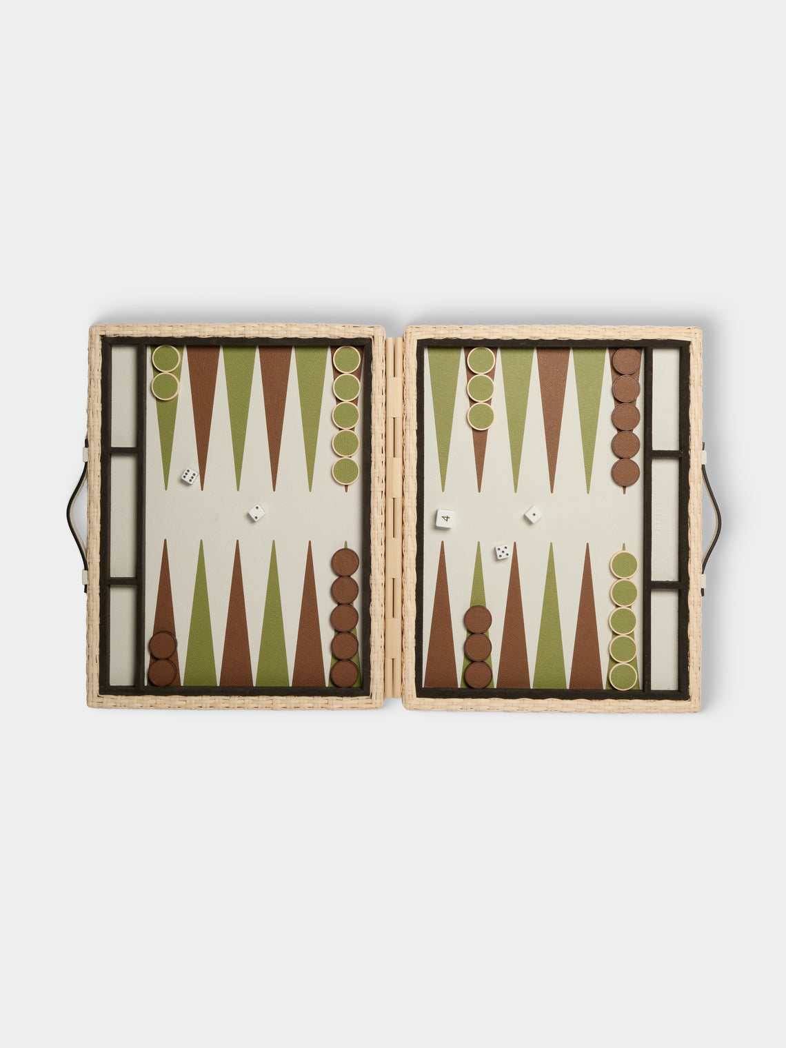 Pigment France - Monte-Carlo Rattan Backgammon Set - Multiple - ABASK