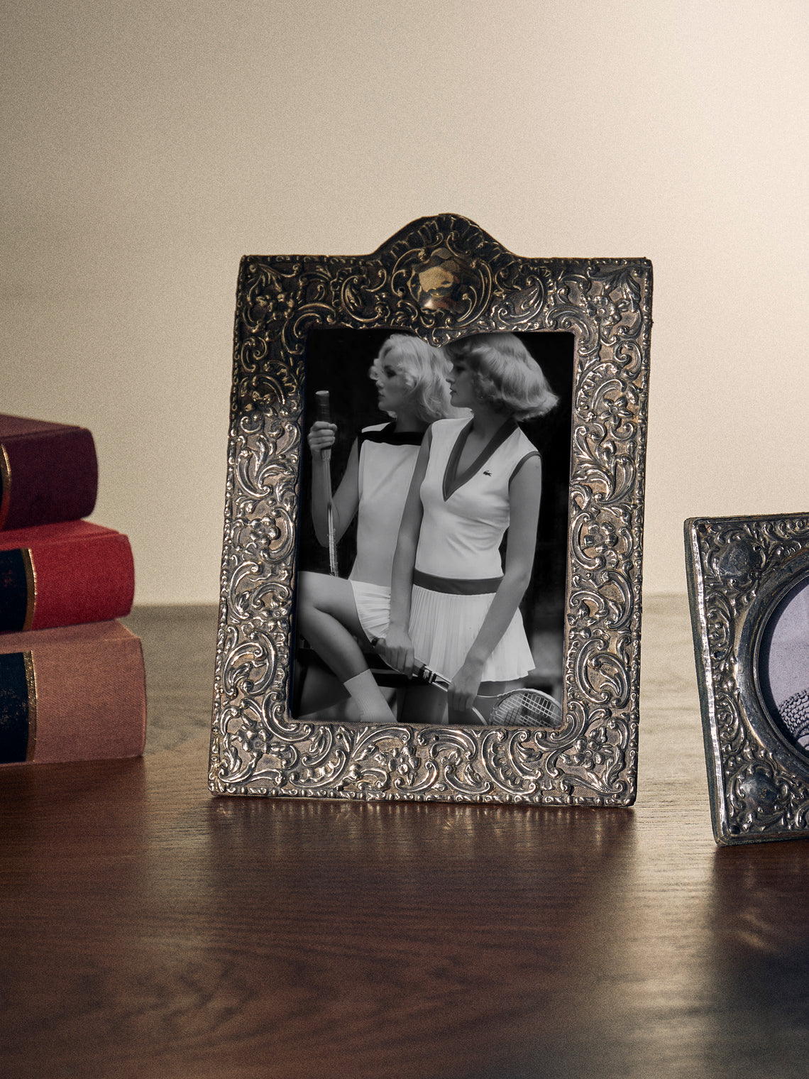 Antique and Vintage - 1900 British Chester Sterling Silver Photo Frame (4x6") - Silver - ABASK