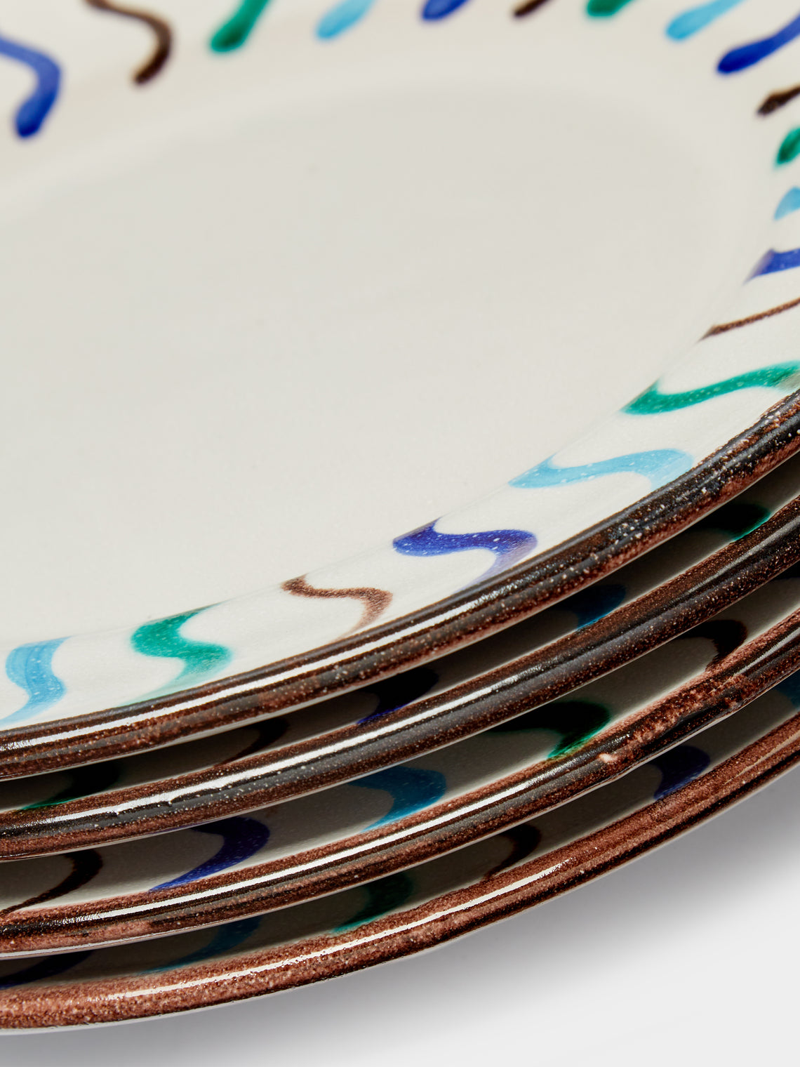 Ceramica Pinto - Vietri Hand-Painted Ceramic Dinner Plates (Set of 4) -  - ABASK