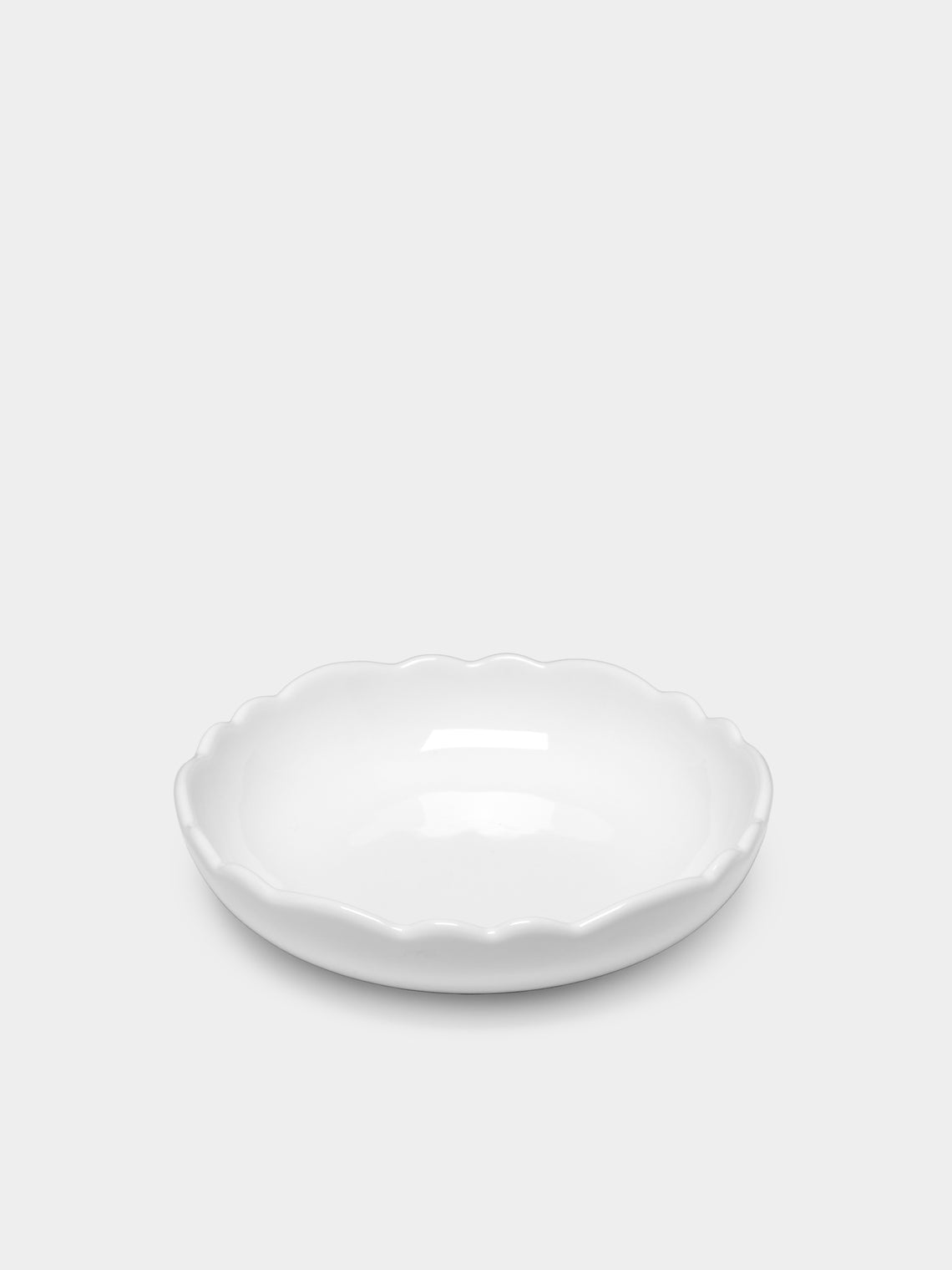 Bourg Joly Malicorne - Festons Ceramic Soup Bowls (Set of 4) -  - ABASK - 