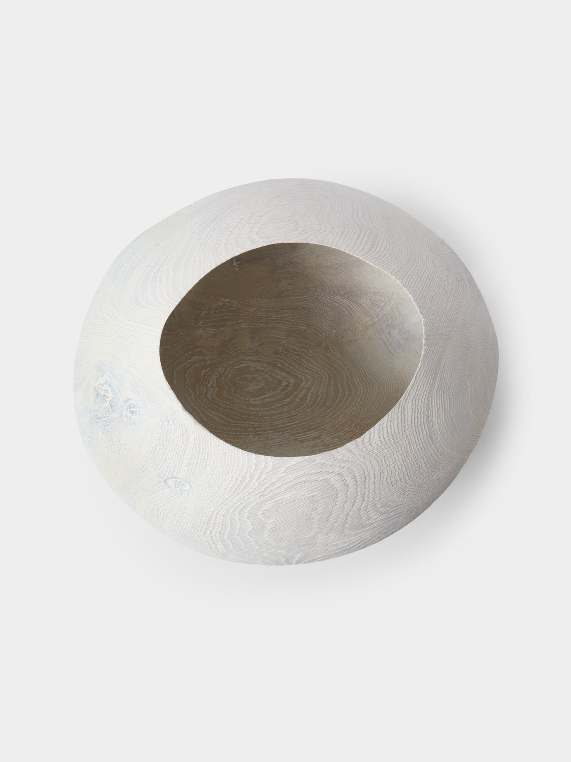 Friedemann Buehler - White-Limed Oak Bowl - White - ABASK