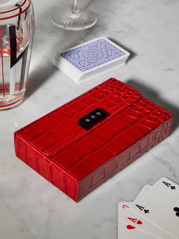 Renzo Romagnoli - Leather Playing Cards Set -  - ABASK