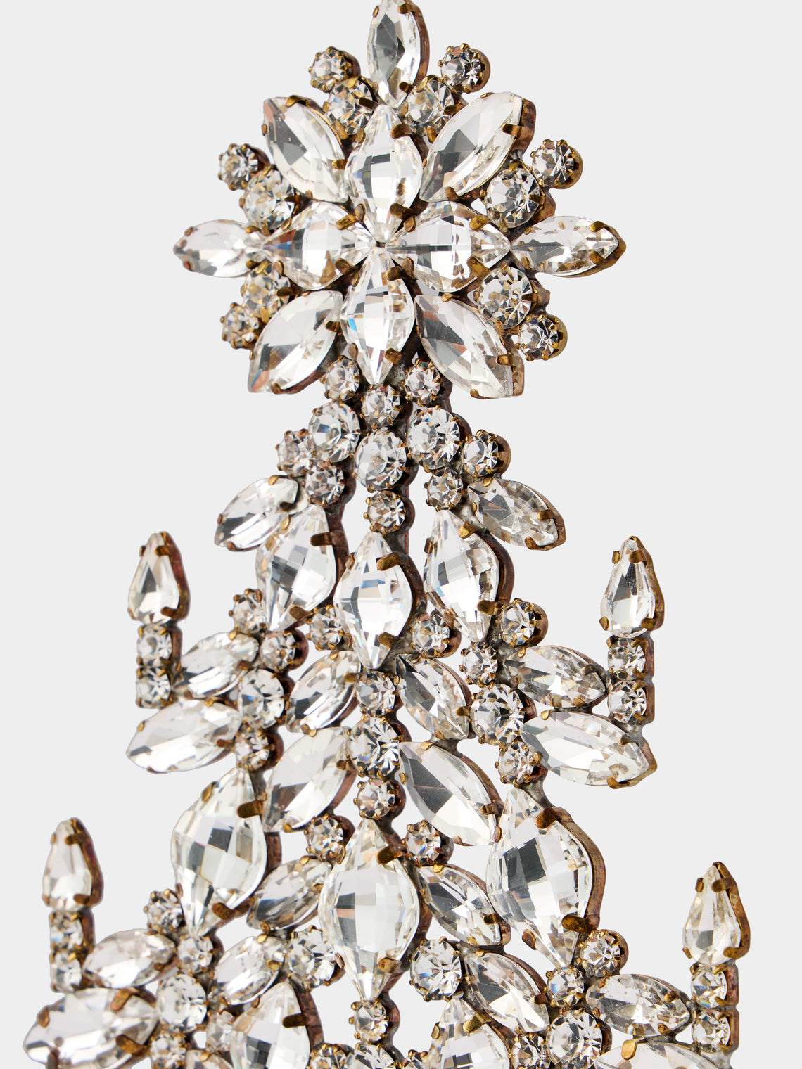 ABASK Decorations - Intricate Czech Crystal Tree - Clear - ABASK