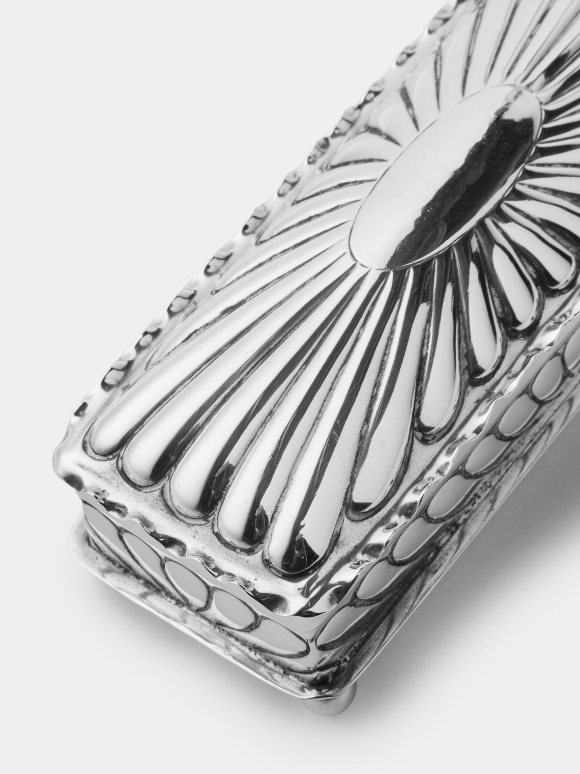 Antique and Vintage - 1894 Small Sterling Box - Silver - ABASK