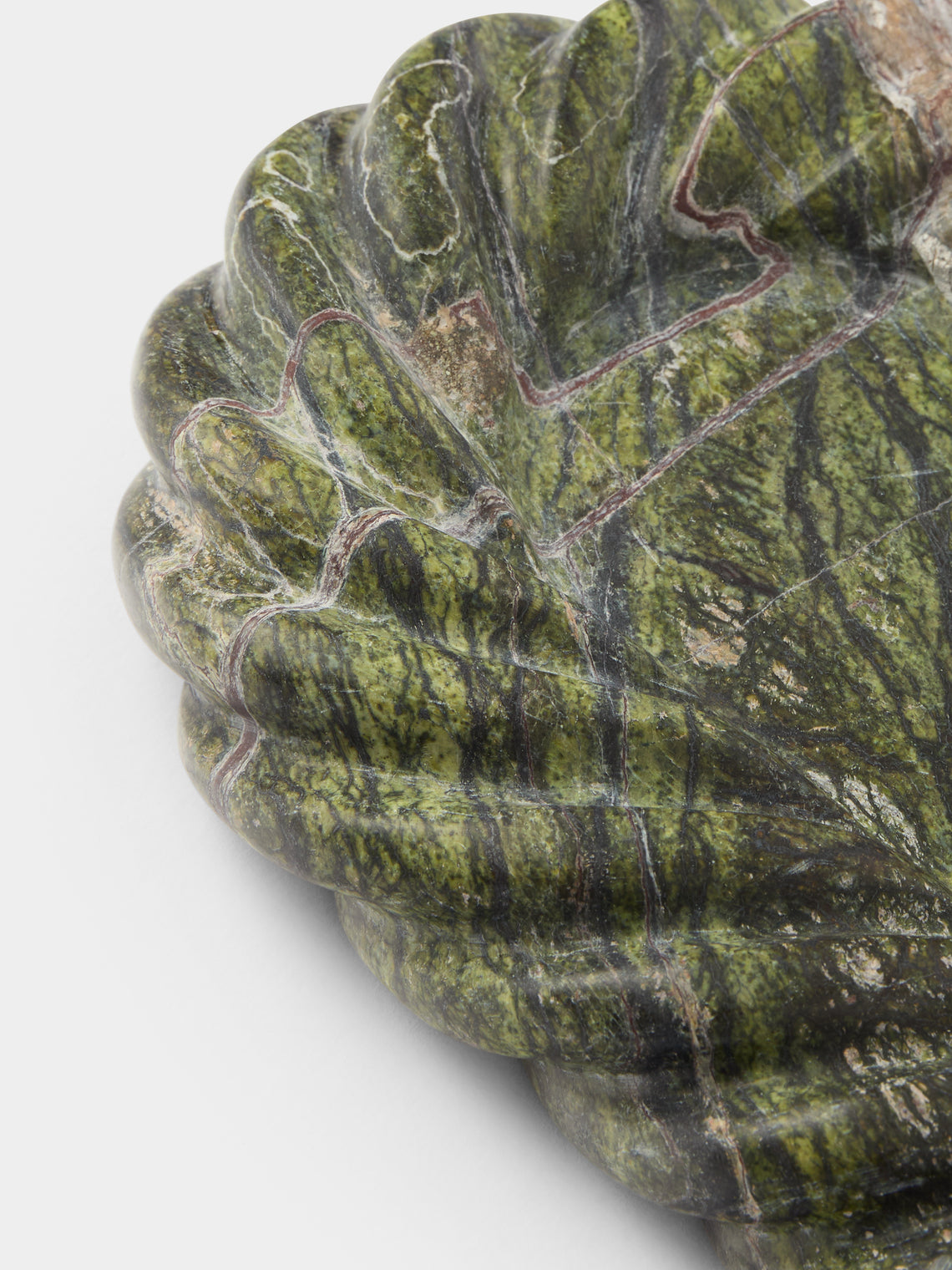 Anastasio Home - Hannah Catch Marble Dish - Green - ABASK
