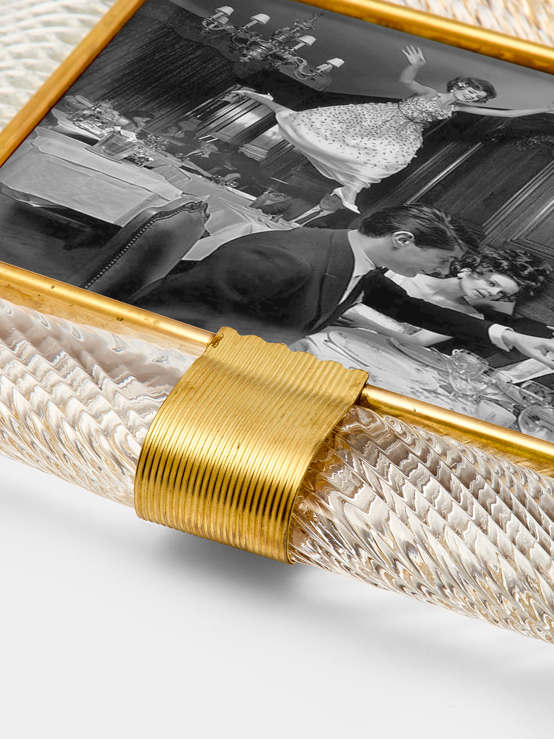 Antique and Vintage - 1960s Murano Glass Photo Frame -  - ABASK