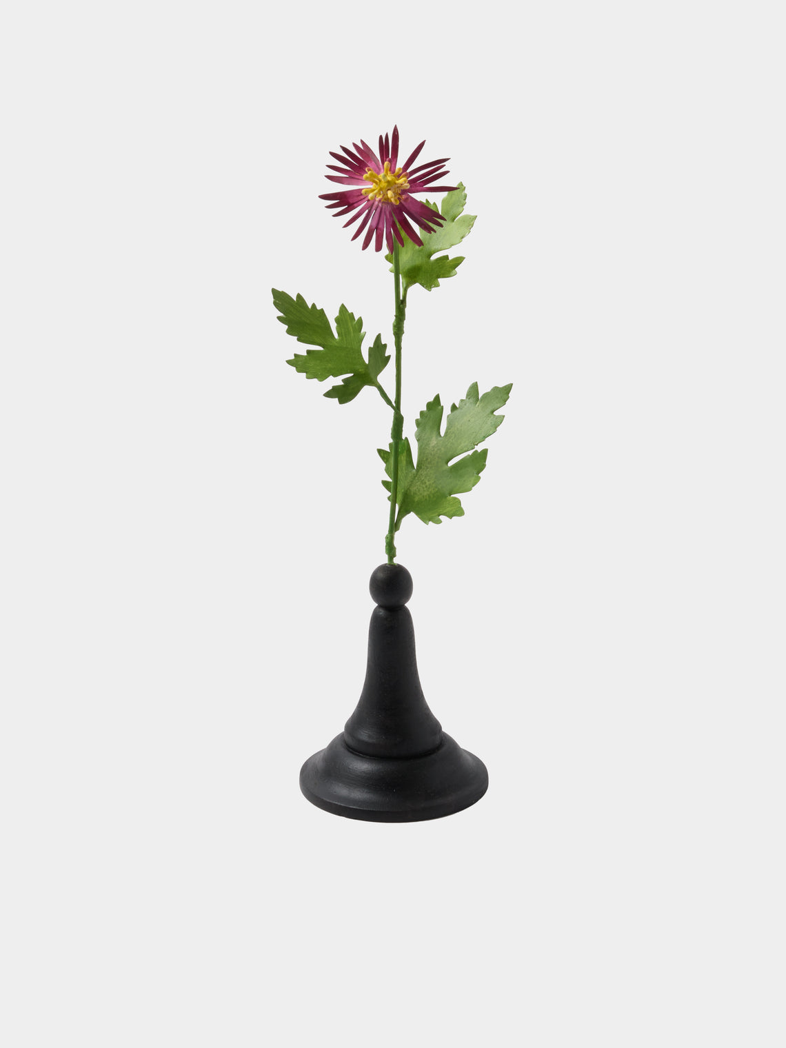 Erbavoglio Milano - Hand-Painted Copper Ornamental Flower - Purple - ABASK - 