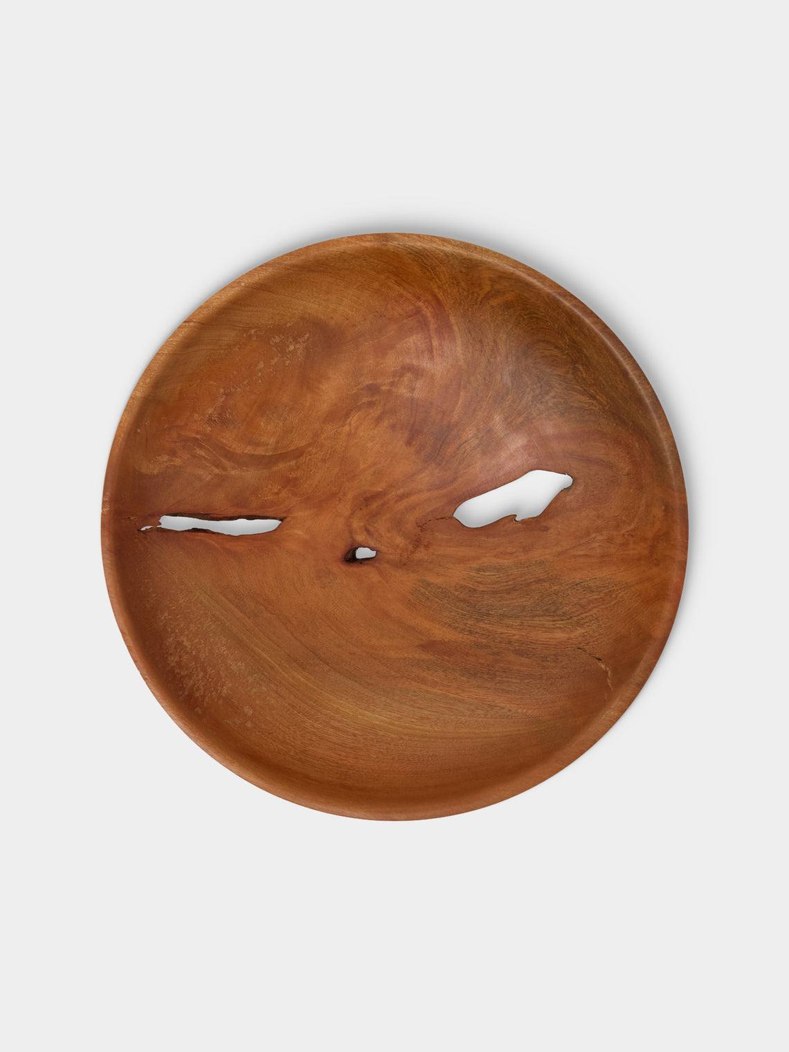 Thursday Furniture - Hand-Turned Cherry Bowl - Brown - ABASK