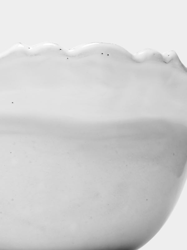 Astier de Villatte - Victor Hand-Glazed Ceramic Large Salad Bowl -  - ABASK