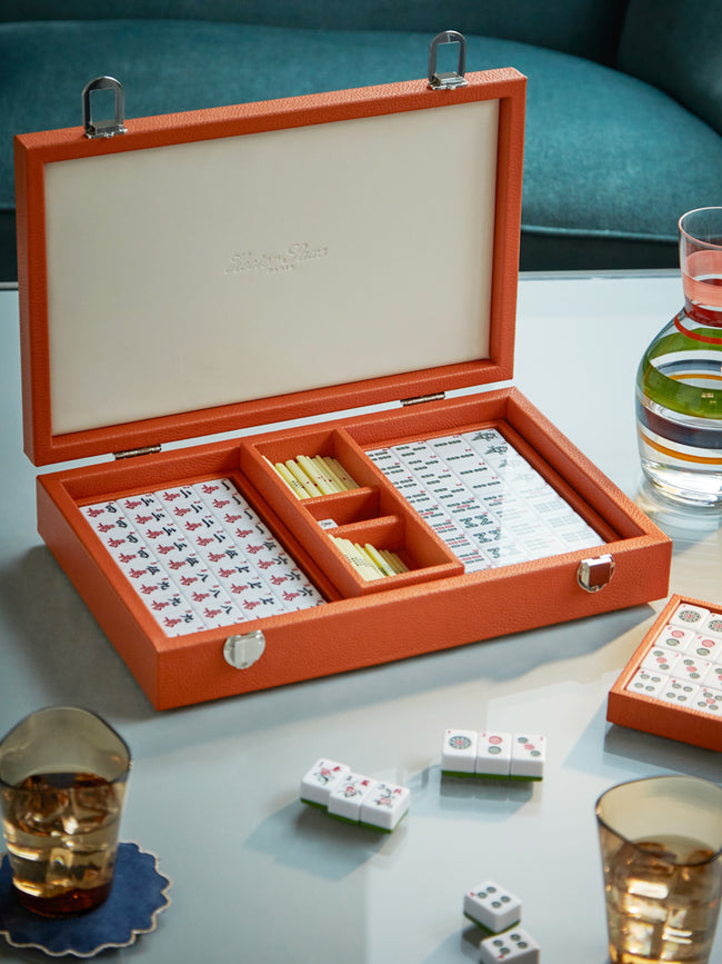 Hector Saxe - Leather Mahjong Set -  - ABASK