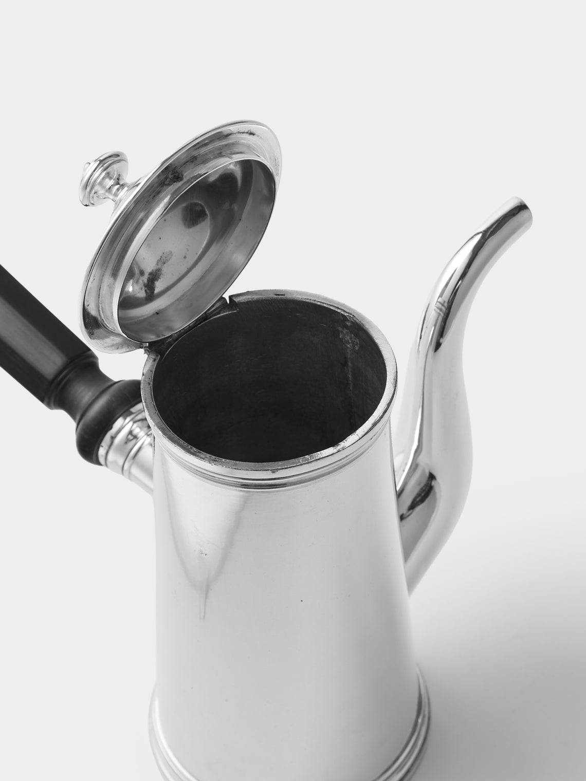 Antique and Vintage - 1950s Christofle Silver-Plated Chocolatiere - Silver - ABASK