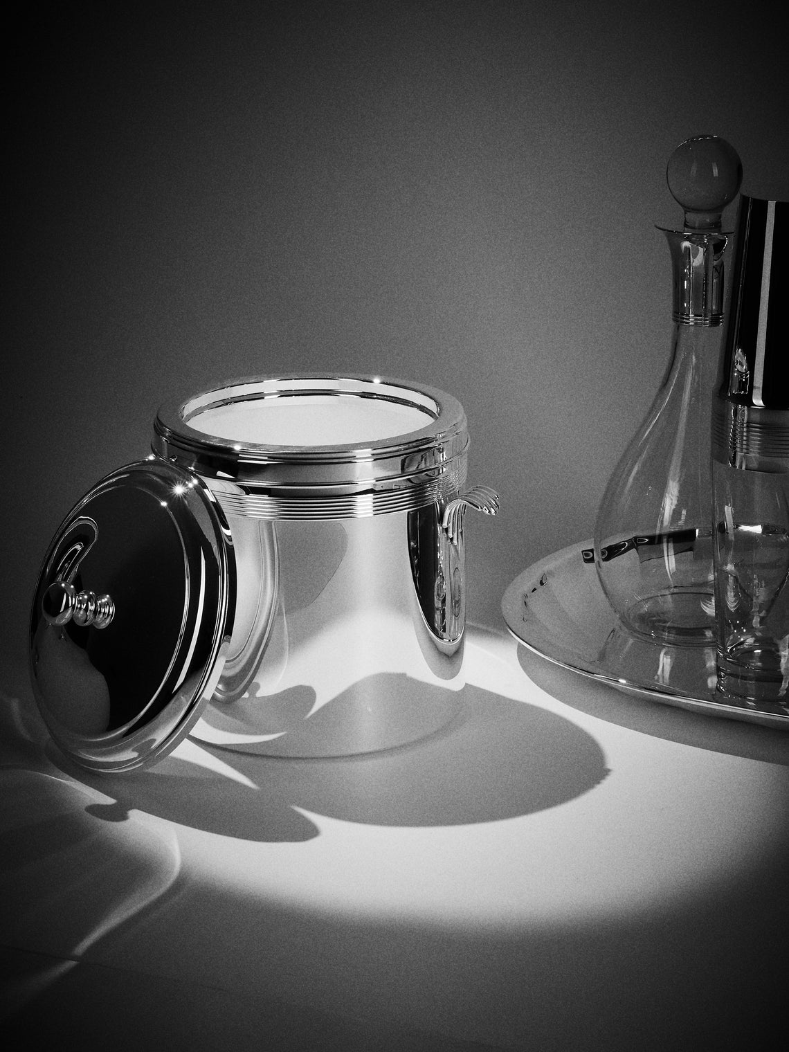 Greggio - Silver-Plated Thermos Ice Bucket - Silver - ABASK