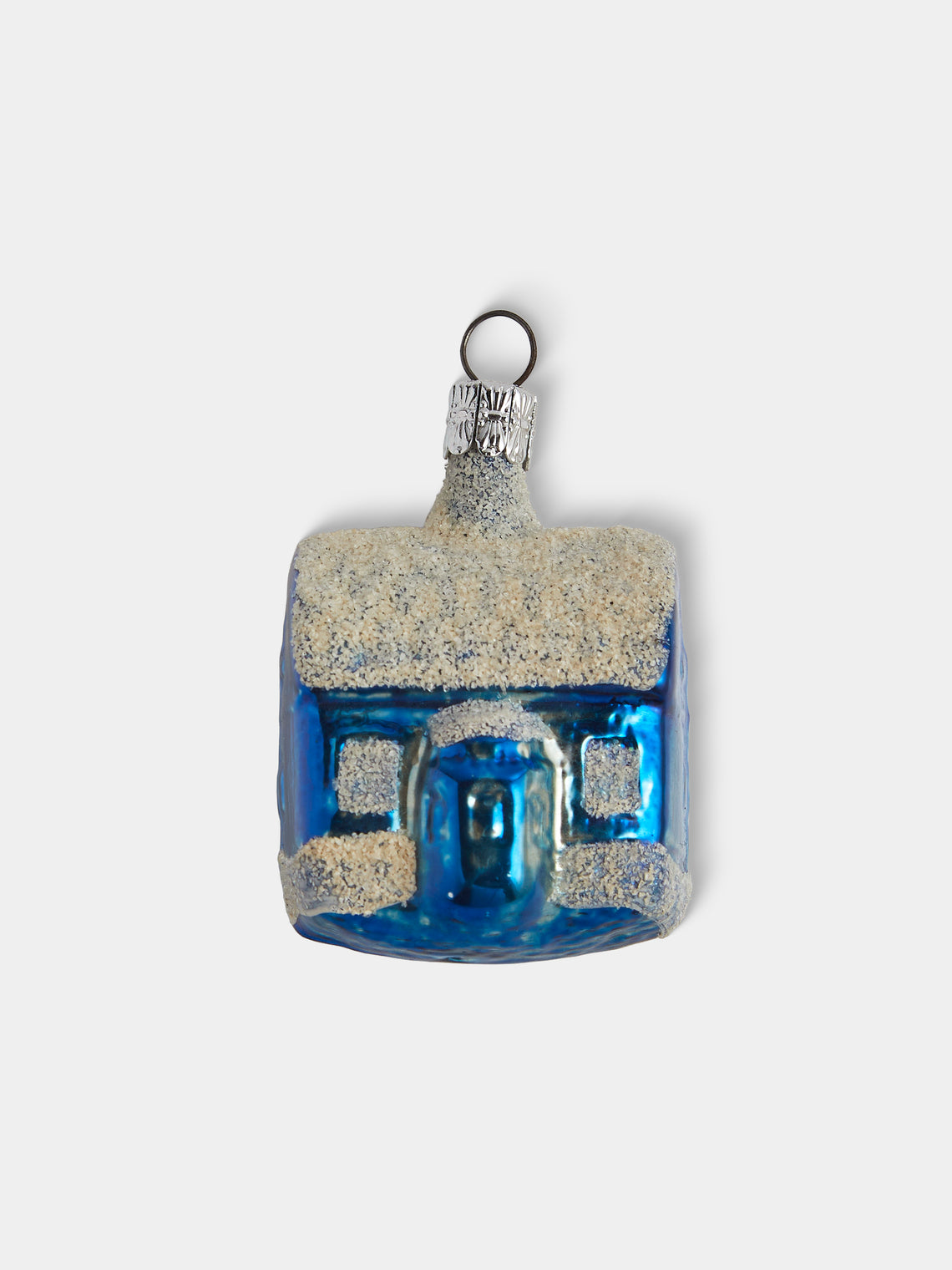 Antique and Vintage - Early-20th-Century Houses Glass Baubles (Set of 12) - Multiple - ABASK