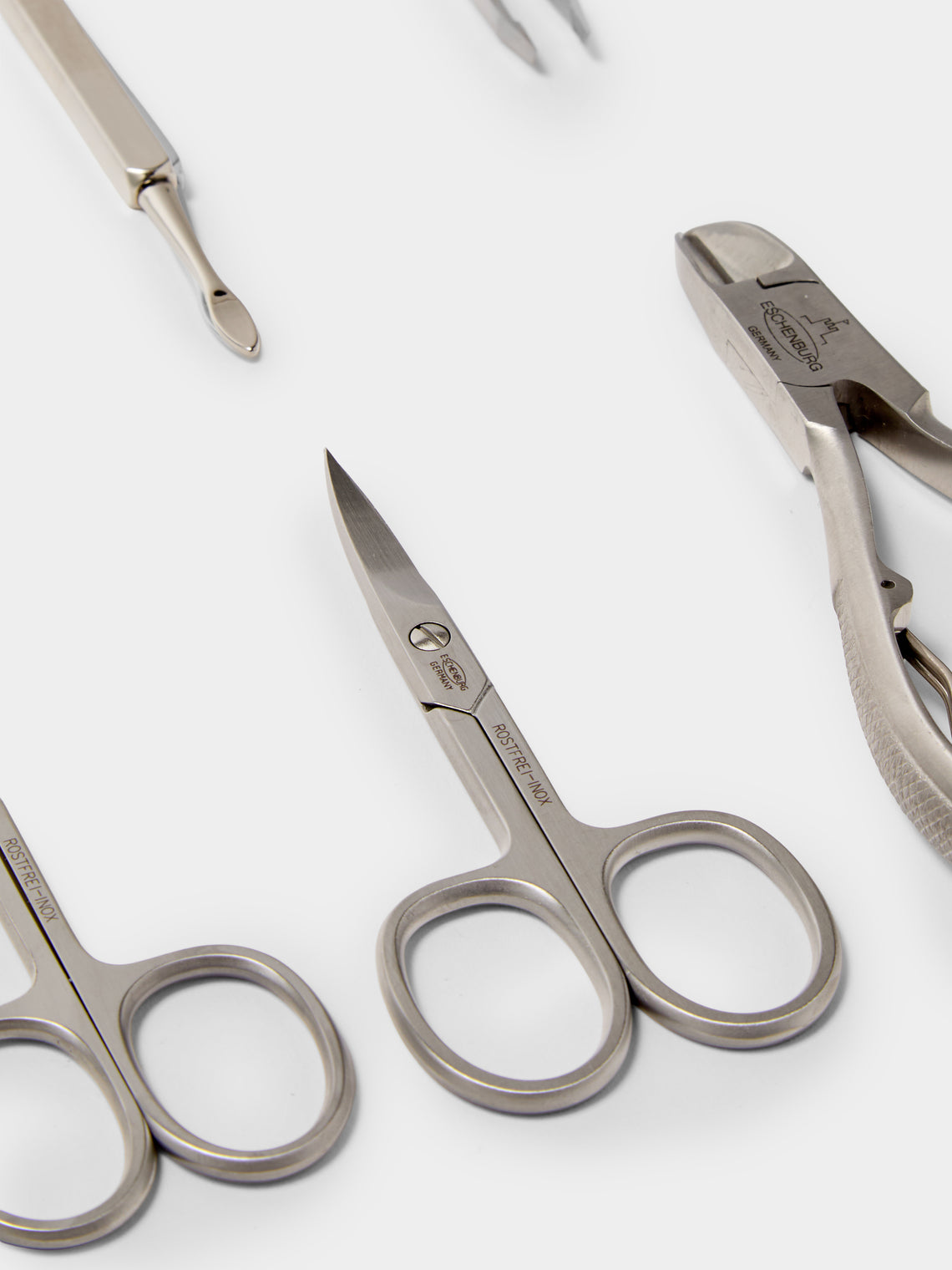 F. Hammann - Woven Leather Large Manicure Set - Beige - ABASK