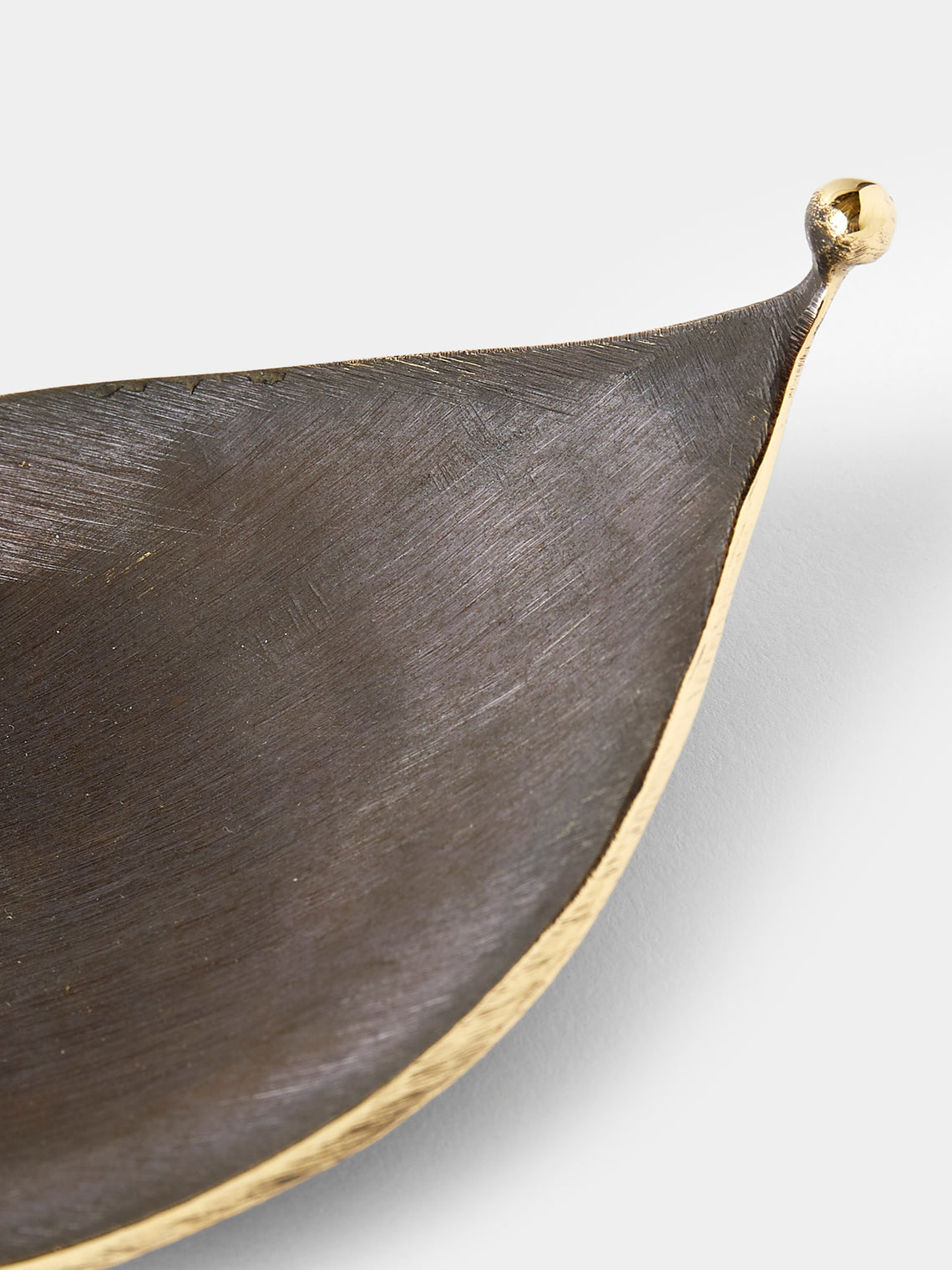 Carl Auböck - Leaf Brass Ashtray - Black - ABASK