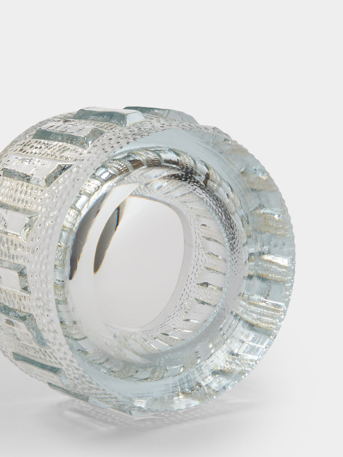 Antique and Vintage - 1970s Murano Glass Bowl - Clear - ABASK