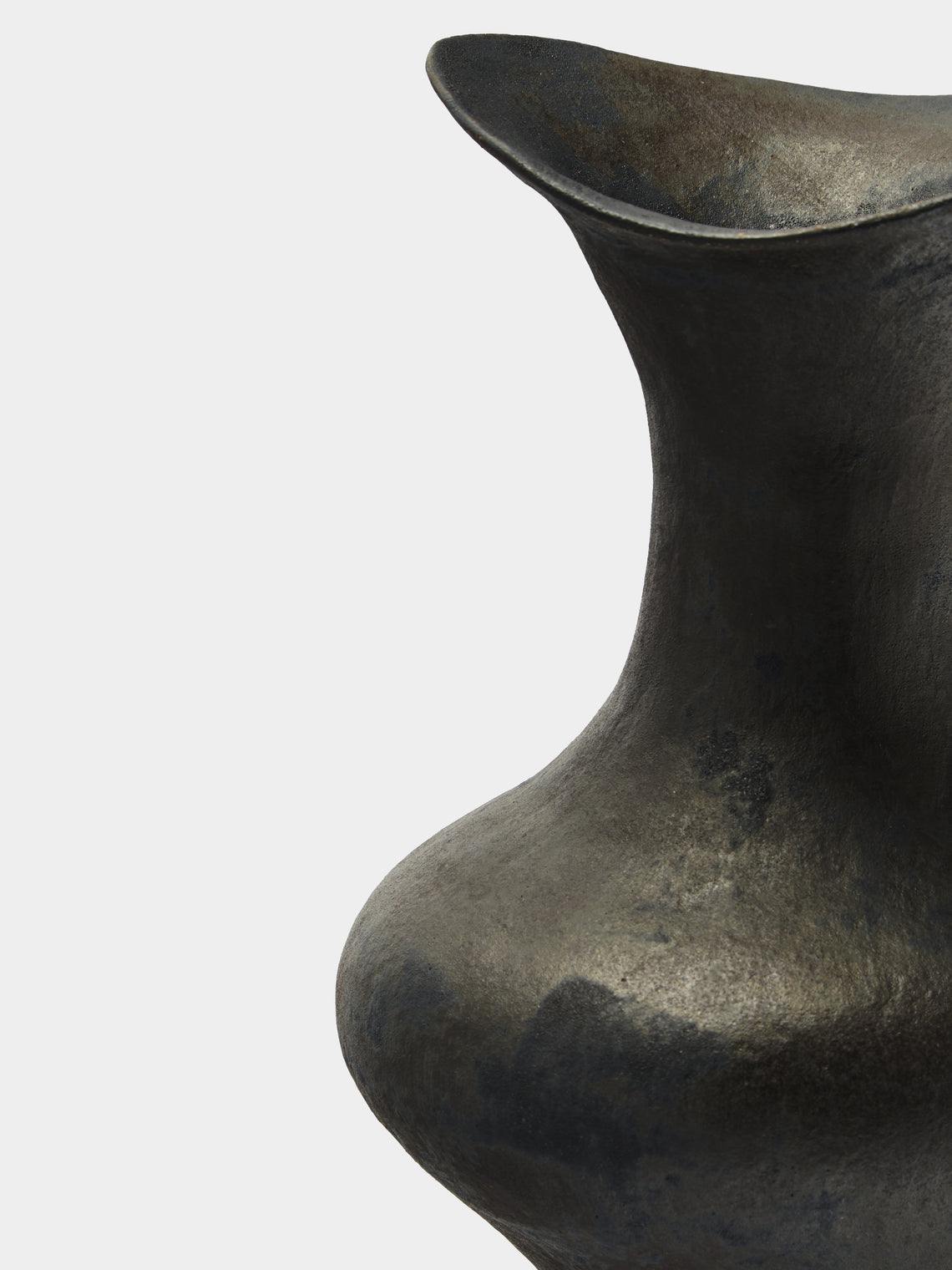 By Raffaella - Clara I Hand-Coiled Stoneware Vase -  - ABASK