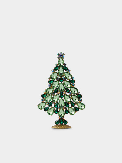 ABASK Decorations - Delightful Czech Crystal Tree - Green - ABASK - 