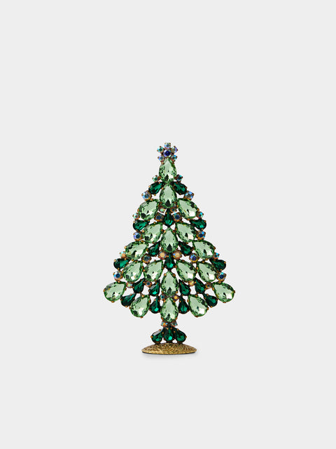 ABASK Decorations - Delightful Czech Crystal Tree - Green - ABASK - 