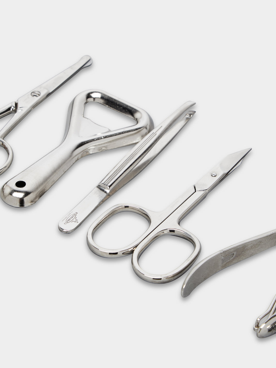 Leather Large Grooming and Manicure Set